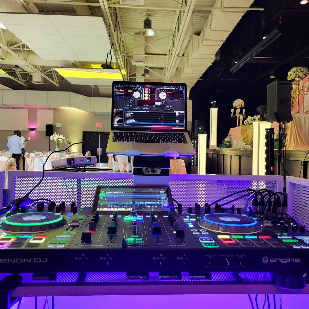 Setup DJ – vue salle